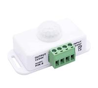 Agmoctz DC 12V 24V PIR Controlador de FuncióN de Sensor de Movimiento Interruptor LED Cuerpo Interruptor Infrarrojo Temporizador de Movimiento para Tiras de LED