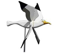 Agmoctz de Viento de Gaviotas, de Viento Seagul JardíN Spinner Loro Gaviota PáJaro Juguetes para NiñOs, Parte Superior NeumáTica