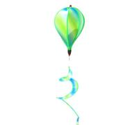 Agmoctz Globo Aerostático de para Jardín, Colgante, de Viento Giratorio, Decoración Colgante I