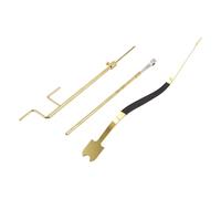 Agmoctz Kit de Herramientas para Violonchelo Luthier Juego de Postes de Sonido para Violonchelo Herramienta de Instalación Herramientas de Reparación para Violonchelo Curvadas con Negro