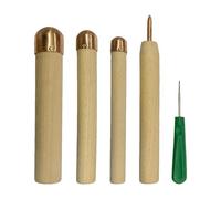 Agmoctz Kit de Tallado de Sílex para Profesionales y Principiantes, Kit de Elaboración de Piedras para Puntas de Flecha y Herramientas Primitivas para Obsidiana.