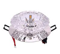 Agmoctz Lampara de Techo LED de Descarga de Pasillo Luces de Pasillo Corredor de Cristal de la Sala de Estar Luces de Techo LED Luces de Techo Calido 3W
