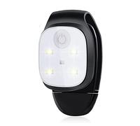 Agmoctz Luces de Marcha Al Aire Libre con Clip Luz LED Reflectante Recargable por USB Luz de Seguridad Equipo para Correr Accesorios para Correr