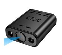Agmoctz Mini Cámara WiFi de 5 MP, HD, Batería Integrada, Seguimiento de Personas, Monitoreo Remoto IP, Videocámaras, Visión por Infrarrojos, Cámara Corporal.
