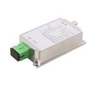 Agmoctz Mini CATV FTTH Receptor Fibra Óptica WDM Nodo Convertidor Triplexer Minimodo Interior AGC 1310nm/1550nm Sin Alimentación