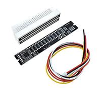 Agmoctz Mini Tablero Amplificador EstéReo con Indicador de VU de 12 Niveles Tablero de Velocidad de Luz Ajustable con Modo AGC, Kits de Bricolaje