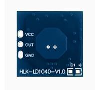 Agmoctz Módulo de Detección de Radar LD1040 10G Sensor de Percepción Inteligente de Micromovimiento de Bajo Consumo