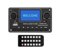 Agmoctz MóDulo de Reproductor MP3 LCD Pantalla 28X64 Tarjeta Decodificadora de Audio Digital Bluetooth TDM157 USB SD BT FM para Amplificador de Hogar para AutomóVil