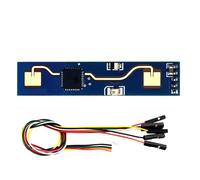 Agmoctz MóDulo Inteligente de DeteccióN de Presencia con Radar LD2410B de 24 GHz con Cable BT+ Sensor de Interruptor de Movimiento de MiliméTrica LD2420 de 5 V