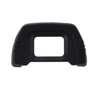 Agmoctz Ocular Parasol de Plastico Revestido de Goma Negro -21 para D90 D80 D70S D7000 D200 DSLR