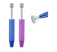 Agmoctz Paquete 2 Herramientas para Recoger Bolas Perforación, Herramienta Recogida 4 Garras, Miniherramienta para Quitar Perforaciones, para Recoger Chips Circuitos Integrados Pequeñas