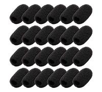 Agmoctz Paquete de 24 Mini Espuma Parabrisas Solapa Auriculares MicróFono Esponja Mini Espuma Cubierta ProteccióN para Lavalier y MicróFono de Solapa