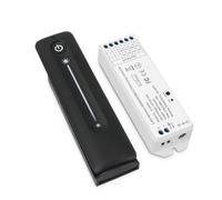 Agmoctz Regulador de Intensidad LED 2,4 G PWM Control Remoto Inalámbrico Táctil 5 V 36 V Tira de Luces LED de un Solo Color Interruptor Regulador de Intensidad Wifi Inteligente
