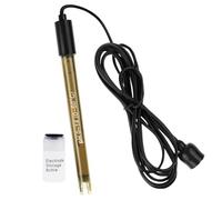Agmoctz Sonda Sensora de PH para Experimentos Industriales, Laboratorio, Analizador de Agua de Piscina, Sonda de PH, Conector BNC.
