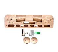 Agmoctz Tabla de Entrenamiento de Madera/DiapasóN de Escalada en/Entrenador de Fitness Deportivo Equipo de Entrenamiento de Escalada en NúCleo de ConstruccióN