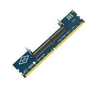Agmoctz Tarjeta Adaptadora de Memoria DDR5 para Computadora Portátil A Memoria DDR5 para Computadora de Escritorio Convertidor SO DDR5 A DDR5 U-DIMM