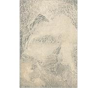 Agnella Diverse Dew - Alfombra de Suelo 100% Lana de Nueva Zelanda - Tejido con tecnología Wilton - Alfombra de salón Moderna, Vintage, Retro, 133 x 180 x 1,20 cm, Color Crema