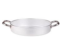 Agnelli ALMA10640 Cacerola Baja con 2 Asas en Acero, Aluminio Profesional 3 mm, 40 cm