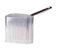 Agnelli Ollas Colador de Clavo, Alto, Aluminio, con Mango de Acero Inoxidable, Plata