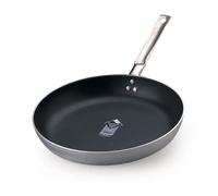Agnelli Ollas Seleccione Pan avellanado Bassa Mango, Aluminio, Plata, 32 cm