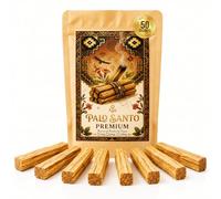 Agni Palo Santo Premium Perú + Guía Ritual con QR - Limpieza, Purificación y Protección Energética, Madera Sagrada Premium, Empaque Hermético, Aroma Intenso Natural (50 gr)