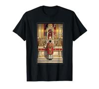 Agnus Dei Sanctus Misa Latina Tradicional Católica Camiseta