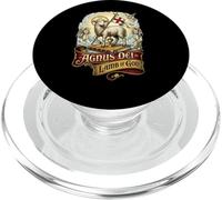 Agnus Dei Sanctus Misa Latina Tradicional Católica PopSockets PopGrip para MagSafe