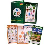 AGO Auf Deutsch 2 Deluxe: Juego de Cartas Interactivo para Aprender Alemán Todas Las Edades!