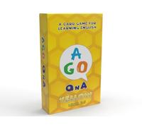AGO QnA Yellow Juego de Cartas ESL - Nivel 2.5. ¡Un Divertido Juego para Aprender Inglés para Estudiantes EFL/ESL - Construye Vocabulario, Gramática y Habilidades Conversacionales!