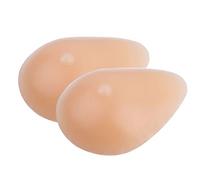 Agoky 1 Par Prótesis Mamaria Falso Formas de Pecho de Silicona Tetas Falsas Externos Mastectomía Almohadillas de Sujetador Bikini Mujer, Transgénero, Cosplay Desnudo A XL