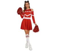 Agoky Mujer Uniforme Animación Mujeres Set Top Corto Falda Y Medias Con Pelotas Vestido Ballet Lírico Competencia Rojo XL