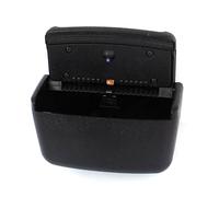 Agona Cenicero LED de forma de rectangulo de plastico negro de coche forma de rectangulo azul