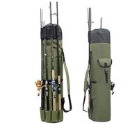 AGOOL Bolsa para caña de Pescar, Bolsa para caña de Pescar, Bolsa de Equipo de Pesca, Bolsa de Transporte de Viaje, Bolsa de Transporte de Gran Capacidad, Impermeable, Bolsa de Carrete de Pesca,