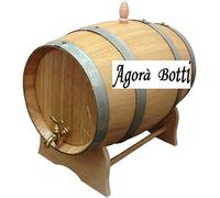 Agorà Botti Barril de Roble de 15 litros con Grifo de latón
