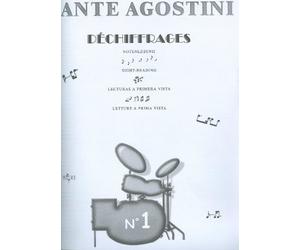 AGOSTINI D. - Preparacion a la Lectura a Primera Vista Vol. 1: Estudios muy Faciles para Bateria