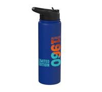 Agosto 1960 Año 1960 Retro 1960 Vintage 1960 Desde 1960 Stainless Steel Insulated Water Bottle