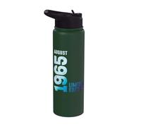 Agosto 1965 Año 1965 Retro 1965 Vintage Edición Limitada Stainless Steel Insulated Water Bottle