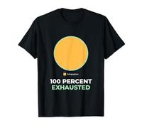 Agotamiento 100 por ciento agotado Auditoría Fiscal Contable CPA Camiseta