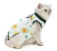AgoumLux Profesional Gato Recuperación Traje Chaleco Después de la Cirugía para Heridas Abdominales Enfermedades de la Piel