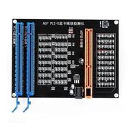 Agp Pci-e X16 Dual-purpose Socket Tester Display Image Video Card Checker Tester Graphics Card Diag