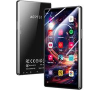 AGPTEK 128GB Reproductor MP3 Spotify con Bluetooth y WiFi, Android 13 MP4 Reproductor de 5'', Reproductor de Música MP4，MP3 Player con Spotify, Audible, App Store, Amazon Music, hasta 1 TB, Negro