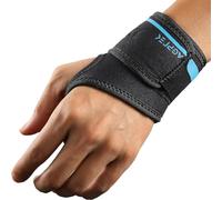 AGPTEK Muñequera Tendinitis Transpirable con Tela Suave para Túnel Carpiano Leve, Artritis, Muñequera Sin Varillas para Oficina Gimnasio Tenis Cocina Manualidades, Soporte Ligero, Izquierda
