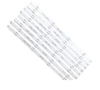 AGPTPYGZFW 8 Unid/set Tira De LED For Iluminación Trasera Compatible Con LG 49 Pulgadas TV 49UH6500 6916L-2452A 6916L-2453A 6916L-2551A 6916L-2552A 49UH676V 49UH650V 49UH668V