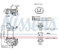 NISSENS 98359 Válvula EGR