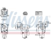 AGR-Válvula Compatible Para VW Golf VI 2.0 TDI