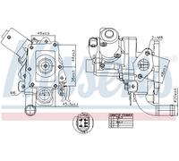 NISSENS 98514 Válvula EGR