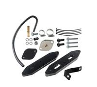 AGR-Ventil Kit Enfriador Válvula EGR Refrigerante Para Ford Para F250 Para F350 2011 2012 2013 2014 2015 2016 2017 2019 6.7L Diesel Negro Kit Válvula EGR Válvula EGR