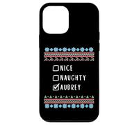 Agradable Traviesa Navidad Audrey Suéter Feo Carcasa para iPhone 12 Mini