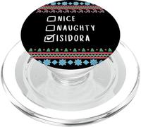 Agradable Traviesa Navidad Isidora Suéter Feo PopSockets PopGrip para MagSafe