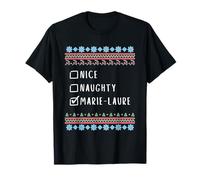 Agradable Traviesa Navidad Marie-Laure Suéter Feo Camiseta